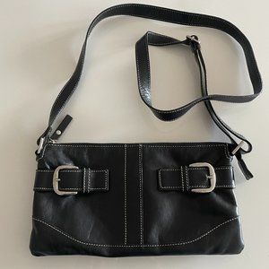 Vintage Ferro Moda - Black over the shoulder handbag